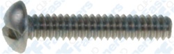 Mach Rd Screw 6-32 X 3/4 Sltd Rd.Hd. Mach Screw 18-8