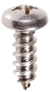Pan Head License Plate Screw #14 x 3/4