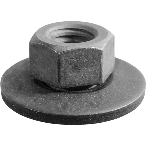 25-Pack Lawson 1/4-20 Free Spinning Washer Hex Nuts – Gray Phosphate Finish