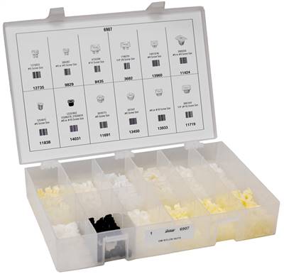 402-Piece Nylon Vacuum Connector Assortment Kit For GM Chrysler - Woodzdon A6836