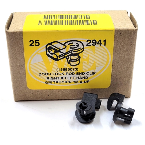 CLEARANCE Door Lock Rod End Clip Right & Left Hand GM Trucks '95 & Up