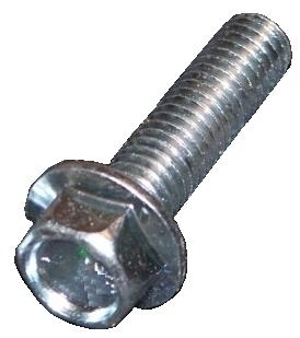 Details about   Flanged Hex Cap Screw Class 10.9 Steel Chrome M8-1.25 x 25mm 10 pcs in Box 