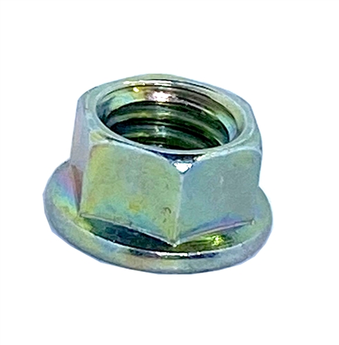 thumbnail image 2 of 101-Pack M8-1.25 Serrated Flange Lock Nuts – Grade 10.9, Zinc-Plated Steel, 13mm Hex 2 of 3